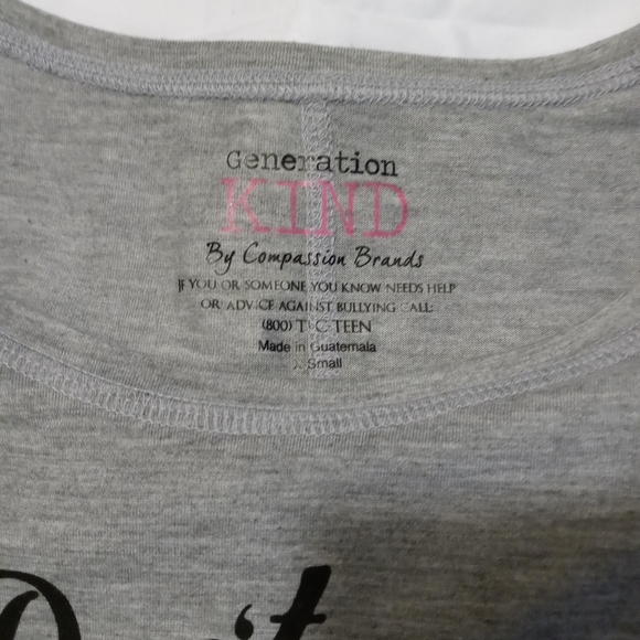 Fun Saying Gray T-shirt XS - Picture 9 of 10